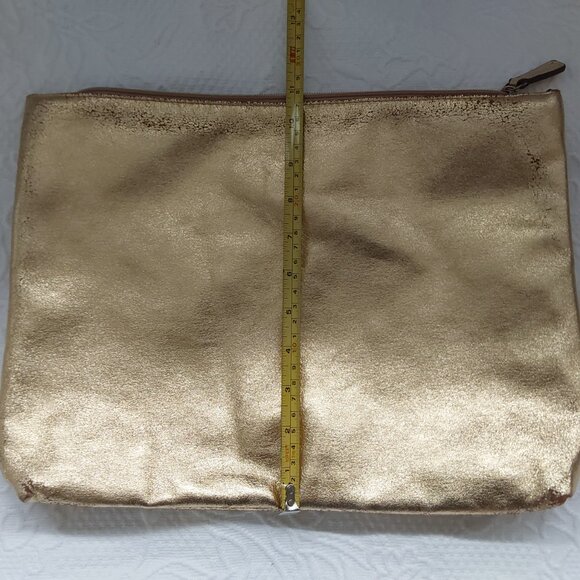 Free People Gold laptop bag - Picture 6 of 11